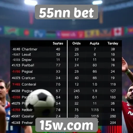 Comparativo de odds no 55nn bet