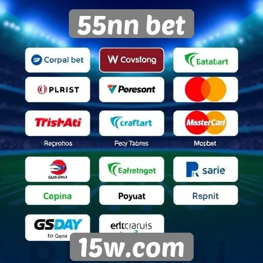 Métodos de pagamento oferecidos pelo 55nn bet